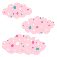 sparkling smoke puff