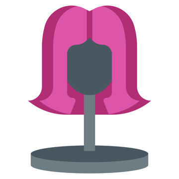 recommend clip art: wig filled outline icon,linear,outline,graphic,illustration