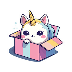 .vector cute cat cartoon vector icon illustration