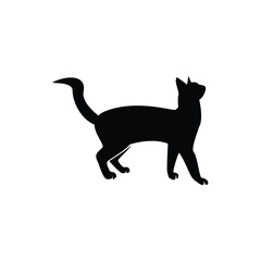 black cat logo icon