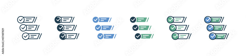 Poster diagram workflow step icon vector business information progress checkmark symbol illustration infogr