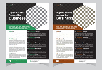 Professional Corporate Business Flyer Design Template for your all businesses. You can easily change.
