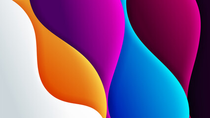 Vector abstract background with soft gradient color and dynamic shadow on background .Vector background for wallpaper. Eps 10