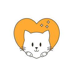 Lovely cat icon