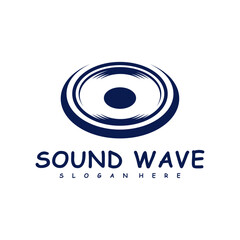 Sound Speaker logo design concept vector. Sound illustration design