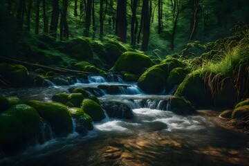 waterfall in the forest