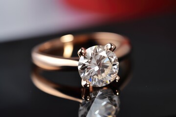 luxurious and designer ring jewel photography for royal event generative ai