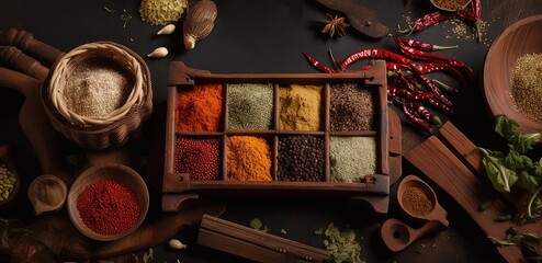  indian cooking spices ingredient photography for perfect cuisine