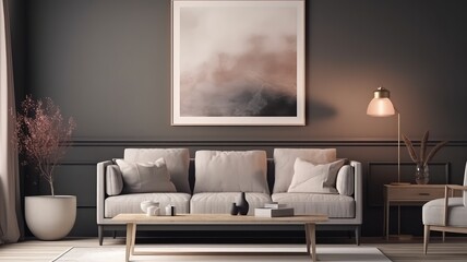 premium and modern indoor living room photography