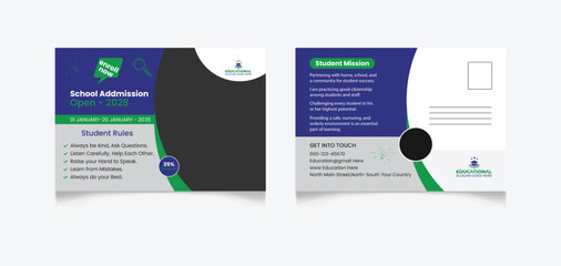 Postcard Design Templet