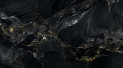 Foto op Canvas Marble Texture in black Colors. Elegant Background © drdigitaldesign