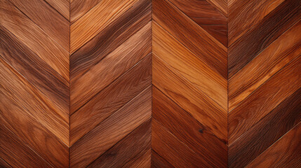 Wooden Wonder - Beautiful Chevron Pattern Wood Texture in Top-Down View