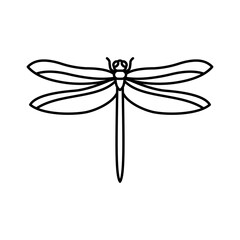 Dragonfly Icon For Logo And More.