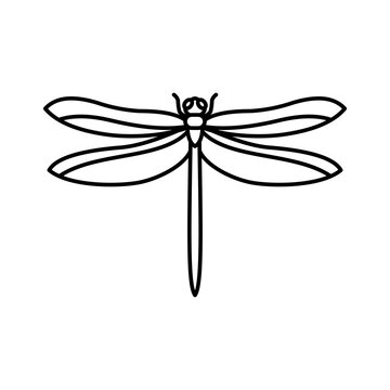 Dragonfly Icon For Logo And More.