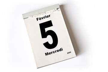  5 . Février 2025