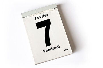 7 . Février 2025