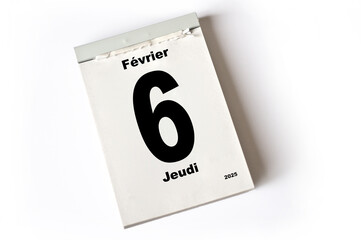  6 . Février 2025