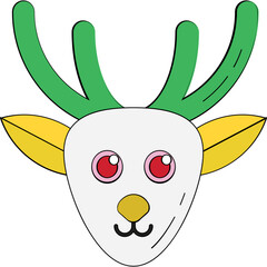 Reindeer Head