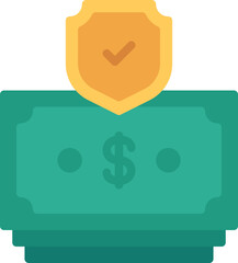 money shield icon