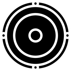 Speaker Circle Icon