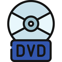 Obraz premium DVD Disc Icon