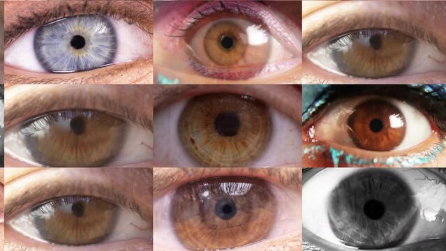 different eyes chaning sequence