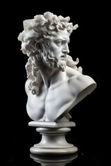 Obraz premium Marble bust of Triton