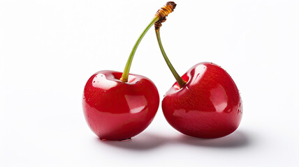 Fresh Cherry Fruit Closeup