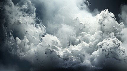 Wind blowing, dust spray, ornate white smoke trail. - obrazy, fototapety, plakaty