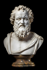 Marble bust of Democritus
