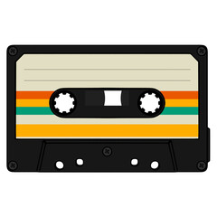레트로 카세트 테이프 Retro Cassette Tape