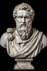 Marble bust of Solon