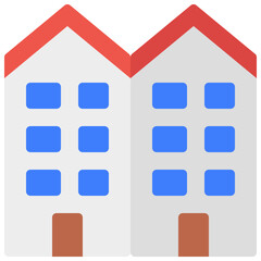 Block Of Flats Icon