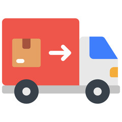 Moving House Truck Icon