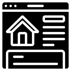 House Website Icon