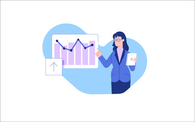 Business Illustration, vector