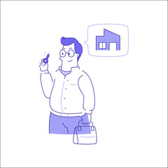 Illustration for web design