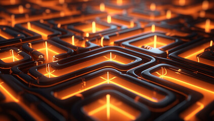 Business background way abstract concept illustration maze strategy solution labyrinth puzzle