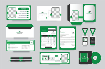 Professional modern  and creative simple but ubnique business stationery set design for your brand identity