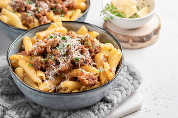 Italian pasta bolognese