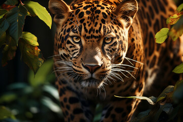 Stunning Leopard Portrait Photography