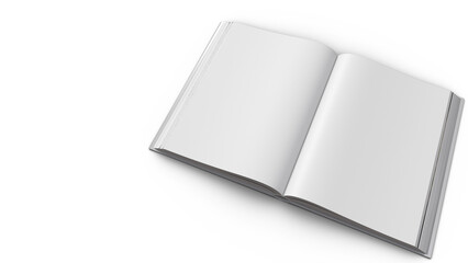 빈 페이지 책 Empty Page Book