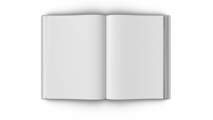 빈 페이지 책 Empty Page Book