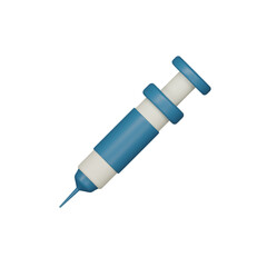 syringe pharmacy 3d icon