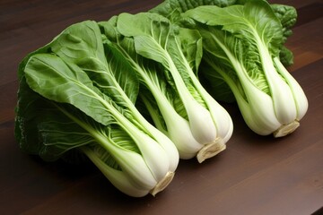 Fresh Bok Choy Harvest