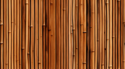 Seamless Bamboo Wood Texture with Linear Grains
