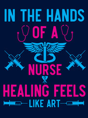 Mother Nurse Day Love T-shirt Designs
