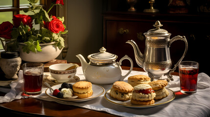 English Tradition: Afternoon Tea and Scones