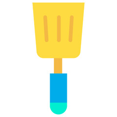 Flat Slotted Spatula icon