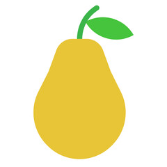 Flat Pear icon
